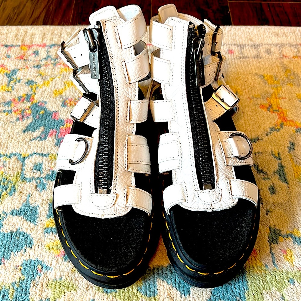 Dr. Martens Olson Sandal White Size 7 - New